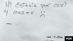 "Mi estadía por cuatro meses": el relato de una manifestante acusada de terrorismo y excarcelada en Venezuela a VOA