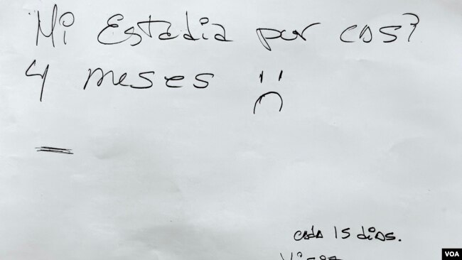 "Mi estadía por cuatro meses": el relato de una manifestante acusada de terrorismo y excarcelada en Venezuela a VOA