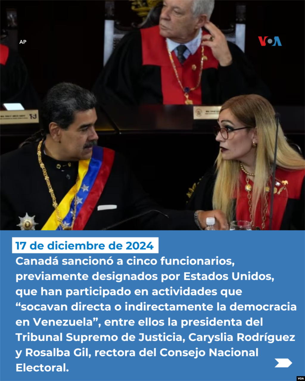 ¿Cuáles son las más recientes sanciones relacionadas con Venezuela a un mes de la juramentación de Donald Trump? 