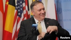 En junio pasado, fue el turno del secretario de Estado Pompeo de recibir en Washington a la ministra de Relaciones Exteriores de Canadá, Chrystia Freeland.