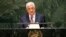 Palestinian President Mahmoud Abbas addresses the 69th United Nations General Assembly at the United Nations Headquarters in New York September 26, 2014. 