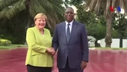 Angela Merkel rencontre le président sénégalais Macky Sall (vidéo)