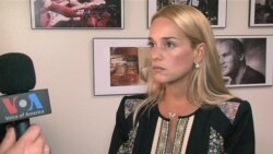 Lilian Tintori habla con la Voz de América
