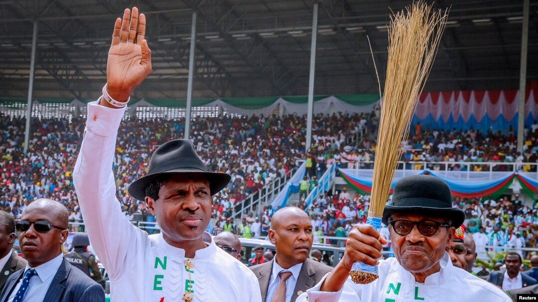 Muhammadu Buhari mu myiyamamazo