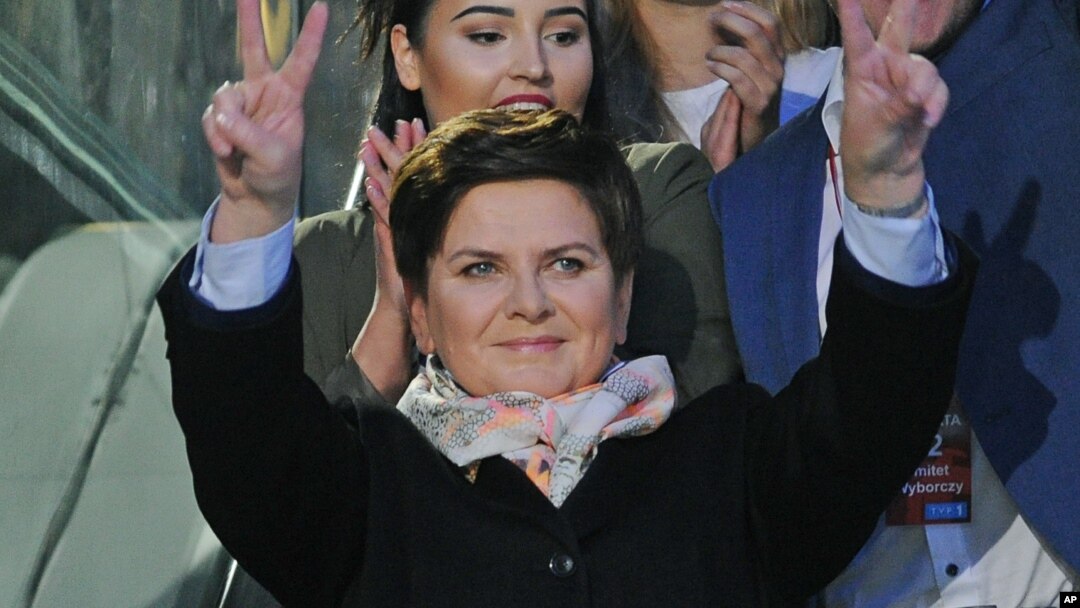 PM Polandia Beata Szydlo mengatakan bahwa 5 warga Polandia yang diculik di Nigeria telah kembali ke rumah (foto: dok).