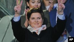 PM Polandia Beata Szydlo mengatakan bahwa 5 warga Polandia yang diculik di Nigeria telah kembali ke rumah (foto: dok).