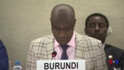 L'ONU condamne le refus du Burundi de coopérer sur les droits de l'homme (vidéo)