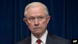 Babban lauyan gwamnatin Amurka, Jeff Sessions March 6, 2017.