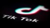 Logo de l’application TikTok. (Photo Joel Saget/AFP)