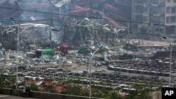 Ostaci skladišta u kojem su se pre tri dana dogodile eksplozije