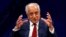 US envoy for peace in Afghanistan Zalmay Khalilzad speaks during a debate at Tolo TV channel in Kabul, Afghanistan, April 28, 2019. 