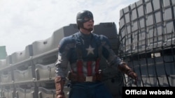 Salah satu adegan dalam film "Captain America" (Foto: dok).