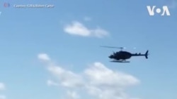 Un hélicoptère finit sa course dans le fleuve Hudson à New York