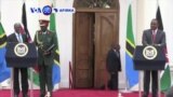 VOA60 AFRIKA: KENYA Shugaban Kenya Uhuru Kenyatta Da Takwaransa Na Tanzania John Magufuli Sun Gana