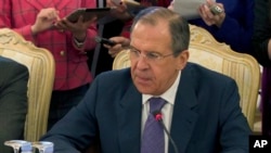 Menlu Rusia Sergei Lavrov mengatakan Moskow tidak berencana menjual sistem pertahanan udara canggih kepada Suriah (foto: dok). 