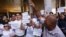 Demonstrators protest outside the CNE headquarters in Caracas, Venezuela, October 1, 2026.  "The infrastructure has to be replaced in order for these elections to be valid," said Secretary Rubio.   