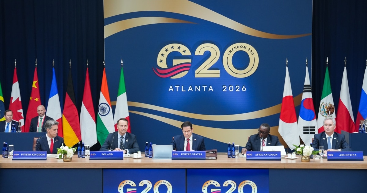미 국무 "G20, 식량시장·공급망·무역 교란 공동 대응해야"