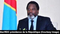 Le président congolais Joseph Kabila à Kinshasa, 7 mars 2018. (Twitter/RDC présidence de la République)