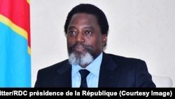 Le président Joseph Kabila au Palais de la Nation, Kinshasa, 7 mars 2018. (Twitter/RDC présidence de la République)