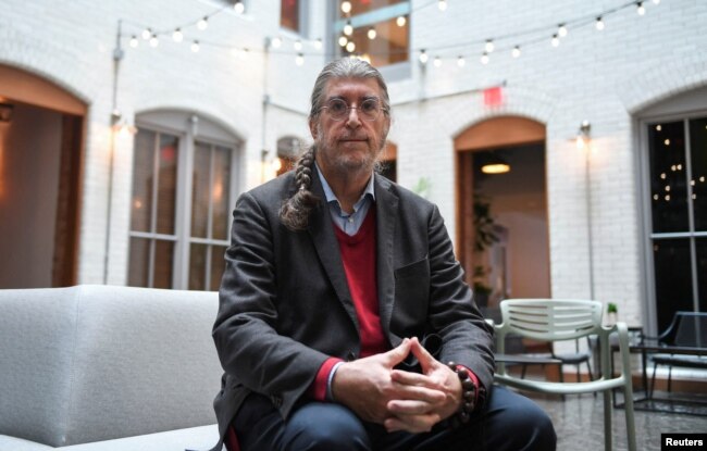 Nobel Prize winner for Economic Sciences Philip Dybvig poses for a portrait in Boston, Massachusetts, U.S. October 10, 2022. (REUTERS/Amanda Sabga)