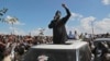 FILE - Kenyan opposition leader Raila Odinga addresses supporters in Nairobi, Kenya, Nov. 28, 2017.