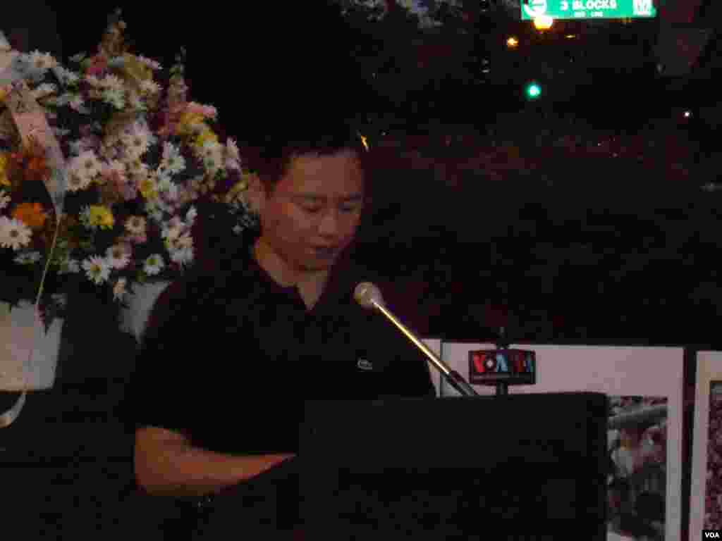 全美学自联烛光晚会纪念六四