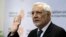 L'opposant arrêté Abdel Moneim Aboul Fotouh lors d'une conférence de presse au Caire, le 4 février 2015. 