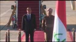 Fransa Cumhurbaşkanı Musul Cephesinde