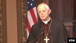 FILE - Cardinal Donald Wuerl. A Pennsylvania grand jury report says Wuerl allowed priests accused of sexually abusing children to be reassigned or reinstated when he was the bishop of Pittsburgh.