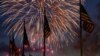 Independence Day fireworks celebration in Washington