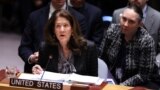 (FILE) U.S. Deputy Ambassador to the UN, Dorothy Shea at UN Headquarters in New York on February 24, 2025.