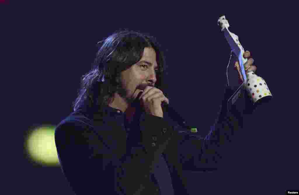 لندن میں منعقدہ بریٹ میوزک ایوارڈ شو۔