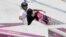 Tony Hawk, who is not a competitor, tries out the skate park at the 2020 Summer Olympics, July 23, 2021, in Tokyo, Japan.