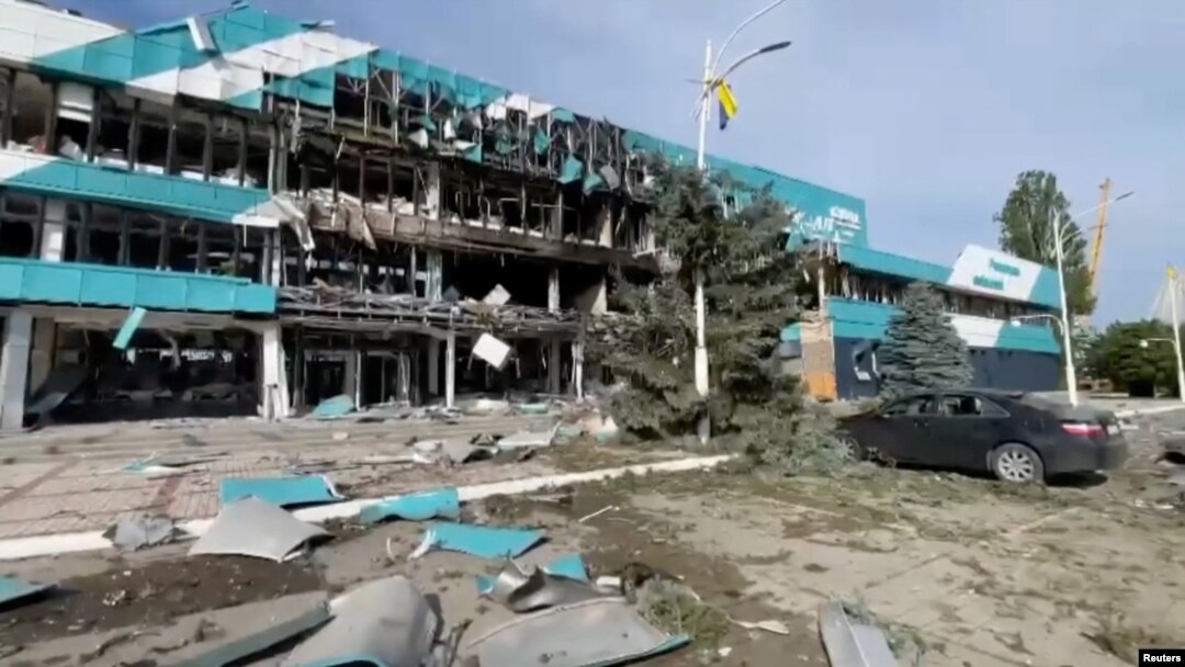 Измаильский порт после российского воздушного удара с применением БПЛА (архивное фото) 