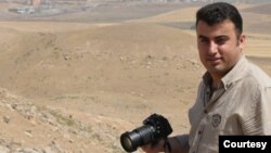 FILE - Freelancer Sherwan Sherwani was one of five journalists and activists convicted by an Irbil city court of “spying and organizing armed groups” against the Kurdish Regional Government. (Shaswar Mame)