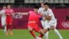 2020 도쿄올림픽, 한국 축구 뉴질랜드에 0-1 패배