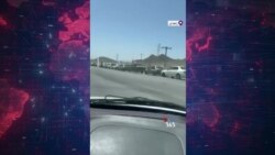 صف کیلومتری خودروها برای دریافت بنزین در زاهدان