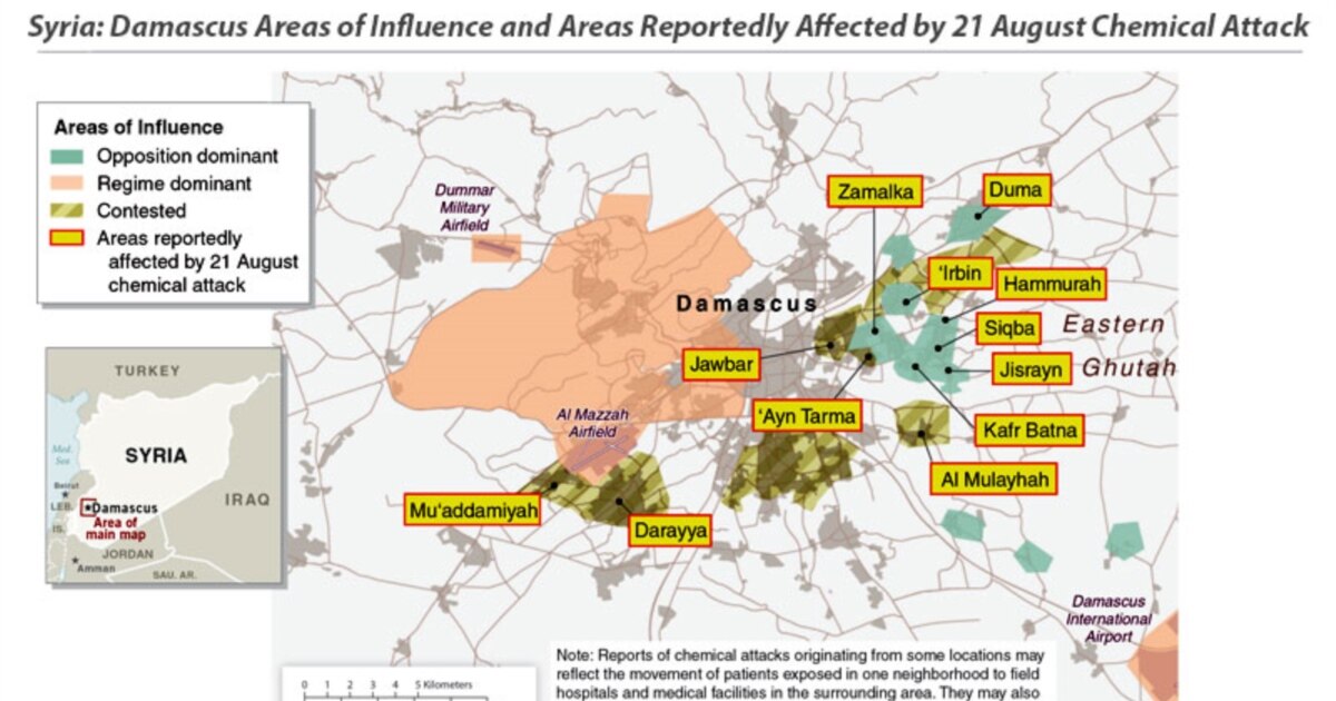 UN Report Confirms Chemical Weapon Use in Syria
