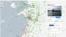 18일 중국 저장성 닝보-저우산 해역에서 봄산3호가 남하하는 모습이 포착됐다. 자료=MarineTraffic