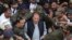 FILE - Pakistani former Prime Minister Nawaz Sharif arrives at a court in Lahore, Oct. 11, 2019.