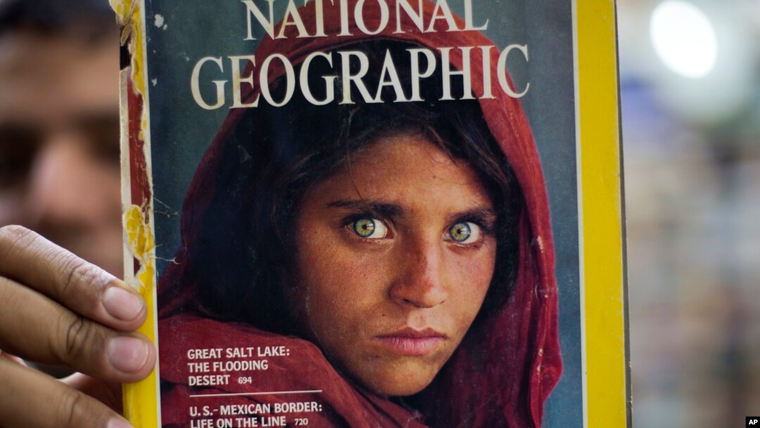 Sharbat Gulla, “gadis Afghan” yang menjadi ikon majalah National Geographic (foto: ilustrasi).