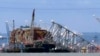 El carguero Dalí sale de Baltimore hacia Virginia, casi tres meses después del colapso del puente