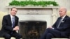 Presiden AS Joe Biden bertemu dengan Presiden Israel Isaac Herzog di Gedung Putih, Washington DC, Selasa, 18 Juli 2023. (Foto: Mandel Ngan/AFP)