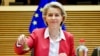 Presiden Komisi Eropa Ursula von der Leyen membuka pertemuan Uni Eropa di Brussels, Belgia (1/12). 