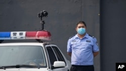 Полицейский в Китае (архивное фото)