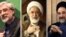 A combo of file pictures shows (L-R) defeated Iranian presidential candidate Mir Hossein Mousavi, reformist presidential candidate Mehdi Karroubi and former reformist president Mohammad Khatami (2009 file photo)