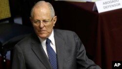 El presidente de Perú Pedro Pablo Kuczynski.