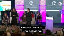 Periodista boliviana galardonada en EE.UU.