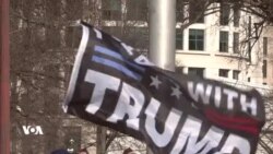 دەیان هەزار کەس لە کەش و هەوایەکی سارددا ئامادەی مەڕاسیم و ئاهەنگی دەستبەکاربوونی ترامپ بوون