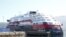 Norwegian cruise ship MS Roald Amundsen moored in Tromso, Norway, Aug. 3, 2020. Forty people, including four passengers and 26 crew members, on the Norwegian cruise ship tested positive for the coronavirus.